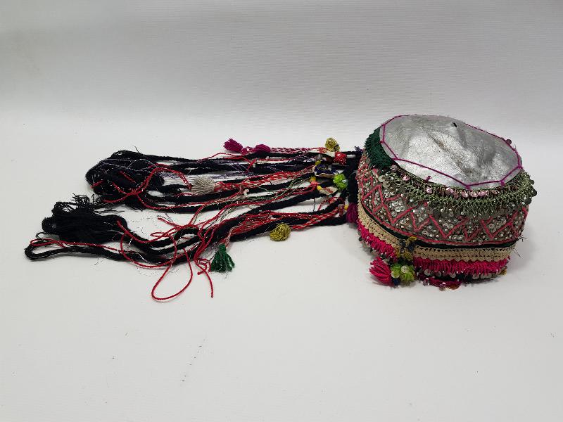 TAHTACI TÜRKMEN İŞİ ANTİKA KADIN BAŞLIĞI