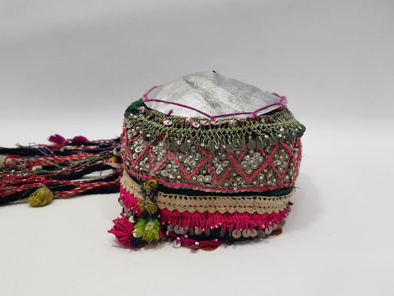 TAHTACI TÜRKMEN İŞİ ANTİKA KADIN BAŞLIĞI