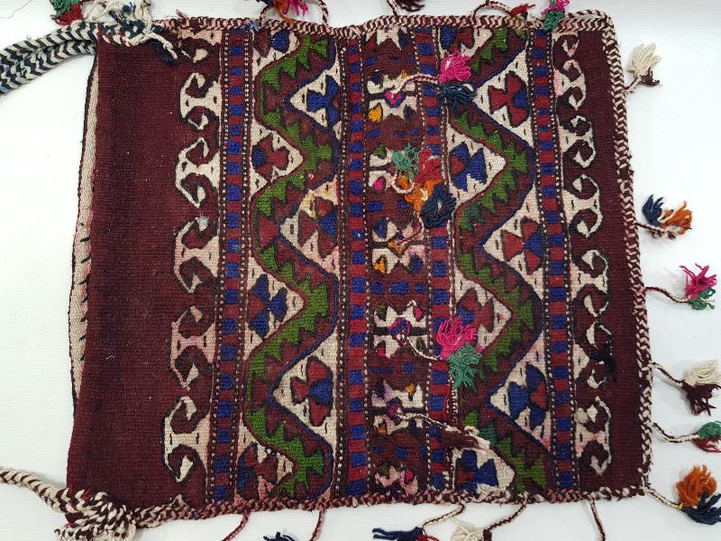 ANTİKA KÖK BOYA HEYBE ÇANTA