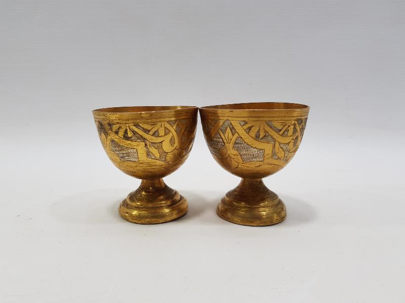 BOSNA İŞİ BİR ÇİFT TOMBAK KAHVE FİNCAN ZARFI