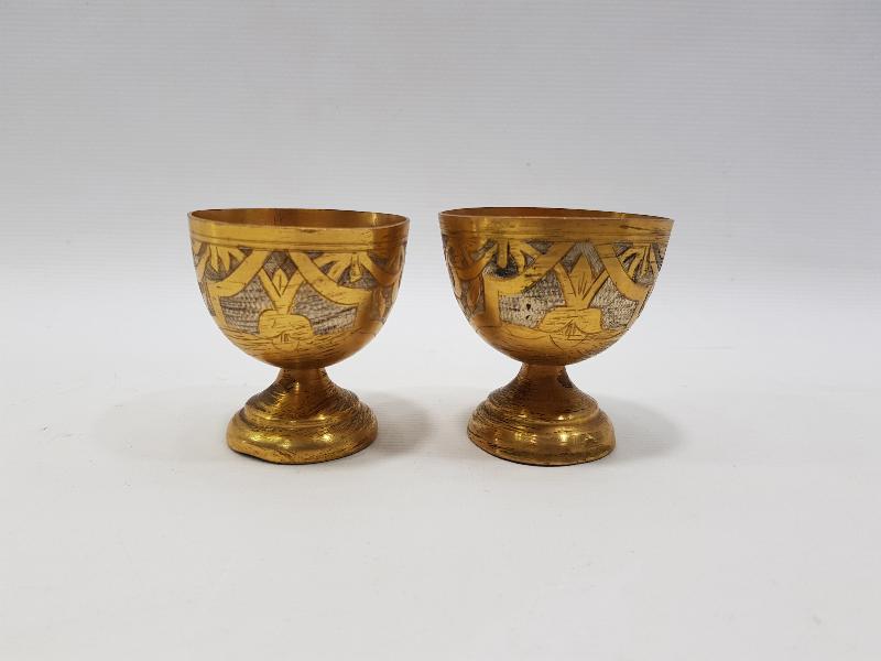 BOSNA İŞİ BİR ÇİFT TOMBAK KAHVE FİNCAN ZARFI