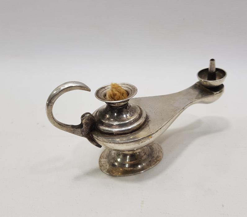 GÜMÜŞ KAPLAMA ANTİKA KANDİL