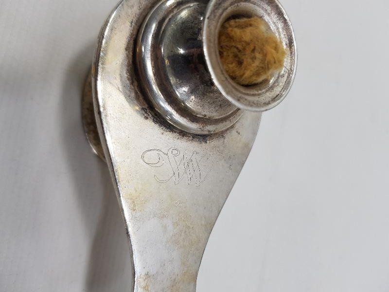 GÜMÜŞ KAPLAMA ANTİKA KANDİL