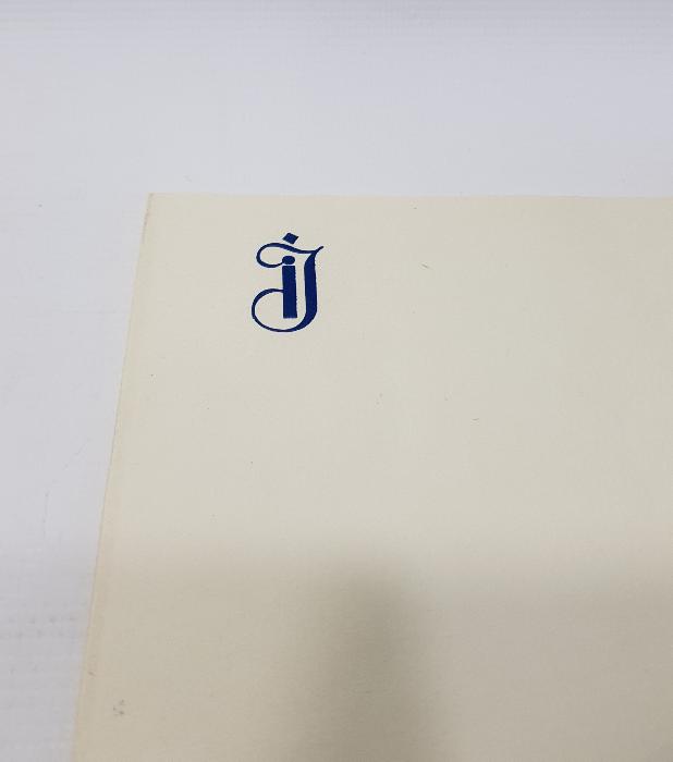 İSMET İNÖNÜ İNİSİYALLİ ZARF VE MEKTUP KAĞIDI