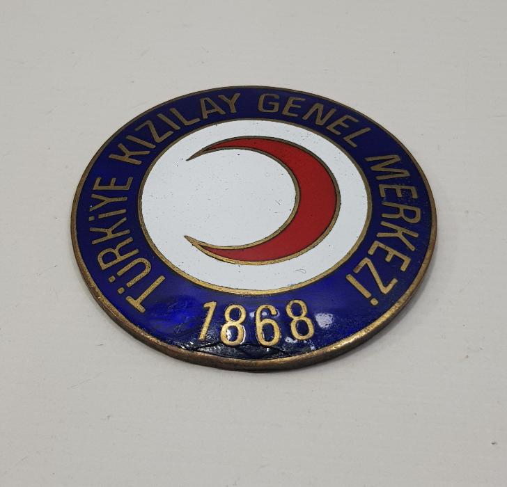KALLAVİ BOY TÜRKİYE KIZILAY GENEL MERKEZİ MİNELİ ROZET