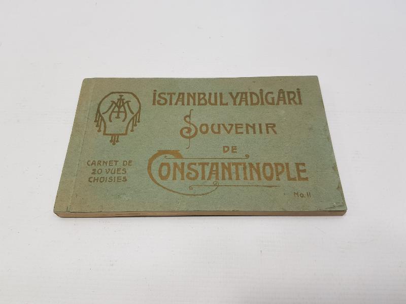 OSMANLI DÖNEMİ NADİR EDİTÖRLÜ İSTANBUL KARTPOSTAL ALBÜMÜ