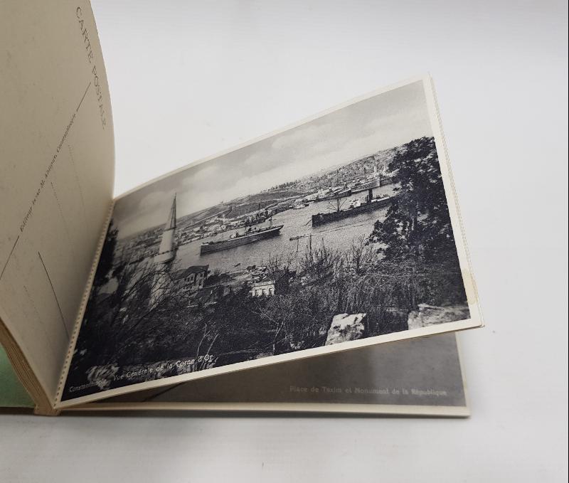 OSMANLI DÖNEMİ NADİR EDİTÖRLÜ İSTANBUL KARTPOSTAL ALBÜMÜ