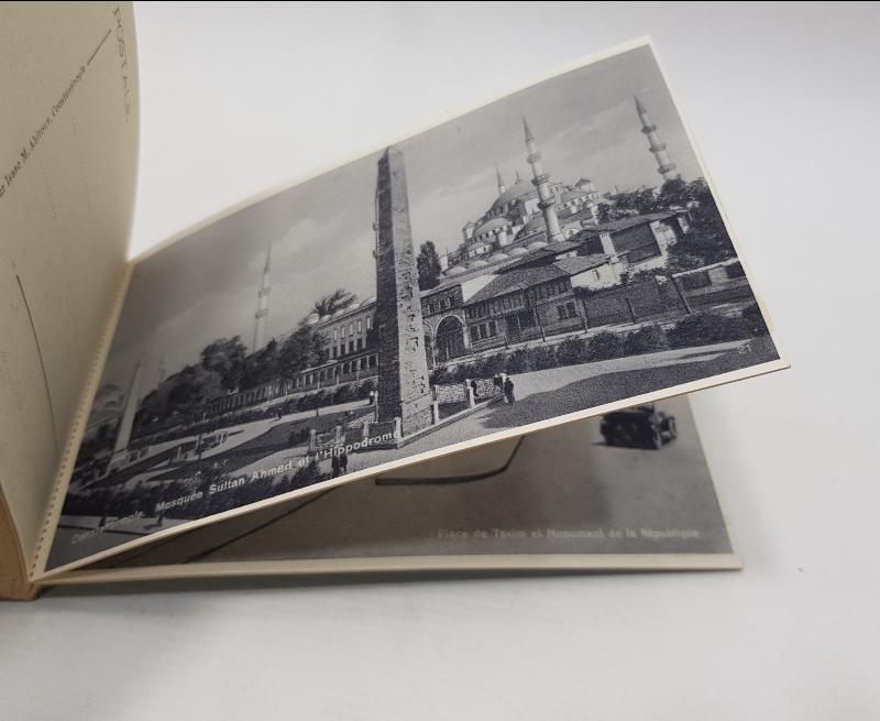 OSMANLI DÖNEMİ NADİR EDİTÖRLÜ İSTANBUL KARTPOSTAL ALBÜMÜ
