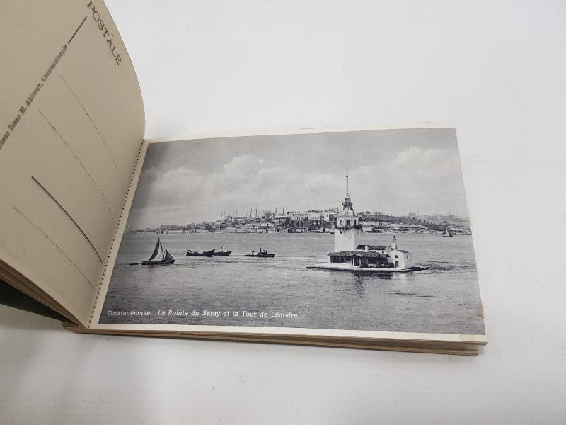 OSMANLI DÖNEMİ NADİR EDİTÖRLÜ İSTANBUL KARTPOSTAL ALBÜMÜ
