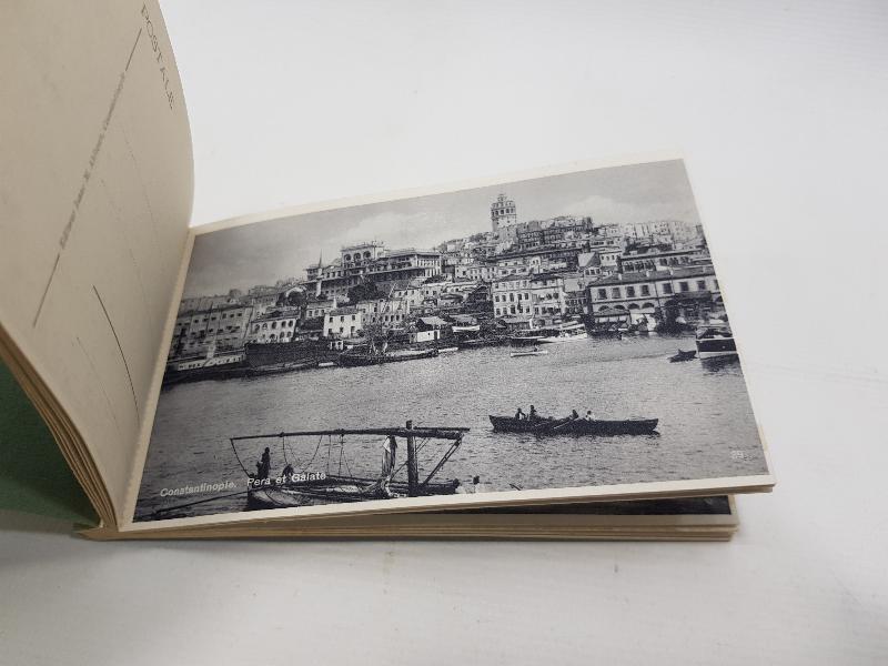 OSMANLI DÖNEMİ NADİR EDİTÖRLÜ İSTANBUL KARTPOSTAL ALBÜMÜ