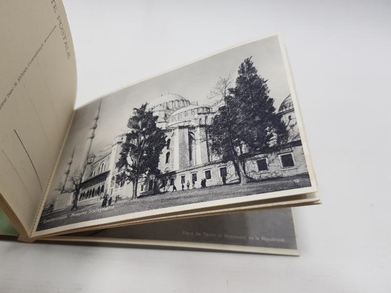 OSMANLI DÖNEMİ NADİR EDİTÖRLÜ İSTANBUL KARTPOSTAL ALBÜMÜ