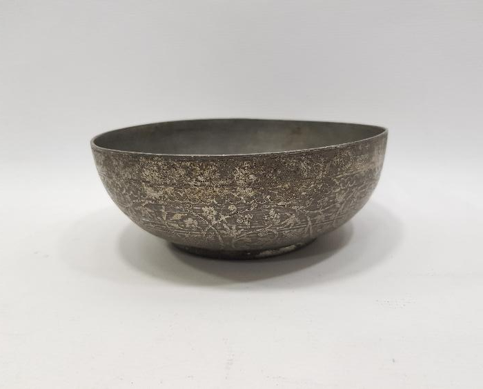 OSMANLI DÖNEMİ TUĞRALI HİNDİYE KASE