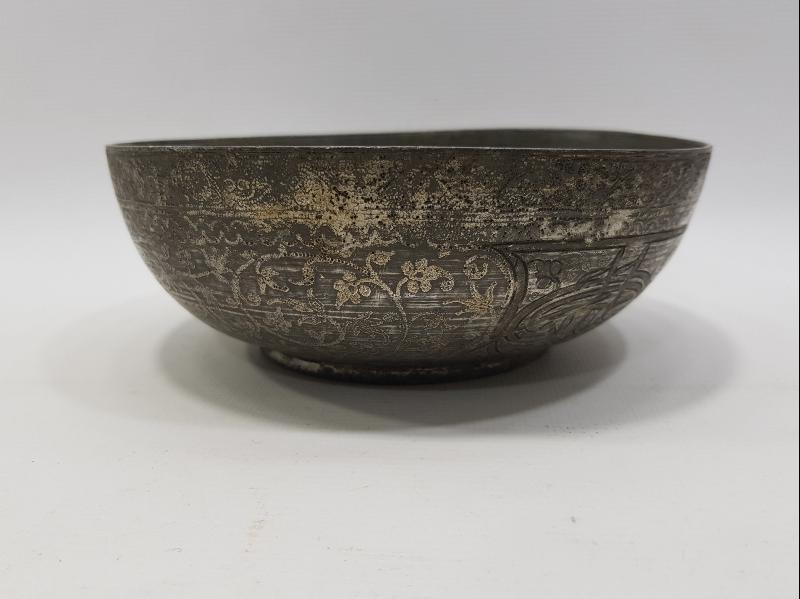 OSMANLI DÖNEMİ TUĞRALI HİNDİYE KASE