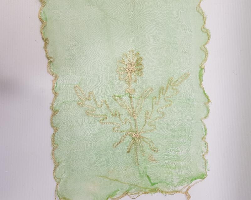 OSMANLICA MAŞALLAH YAZILI İPEK YAĞLIK 