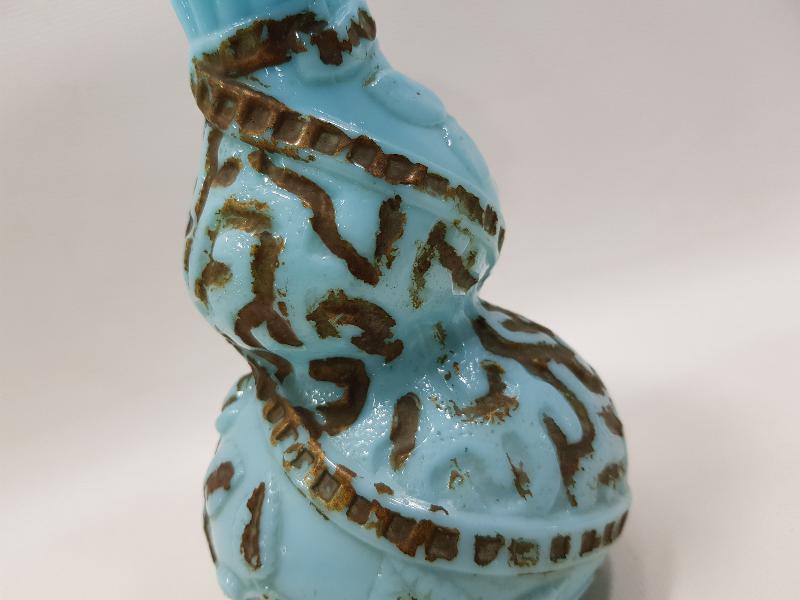 OSMANLICA YAZILI OPAL VAZO