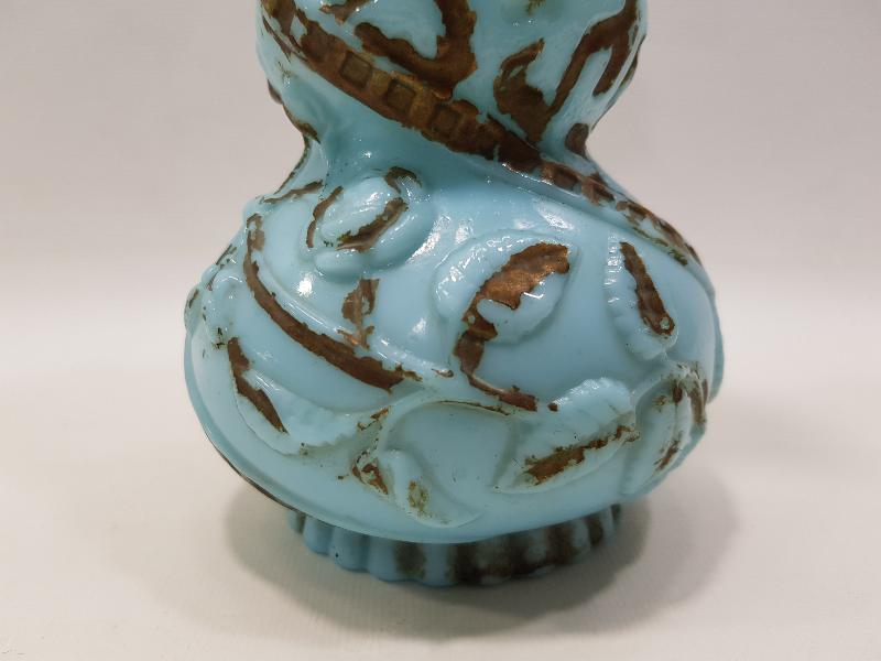 OSMANLICA YAZILI OPAL VAZO