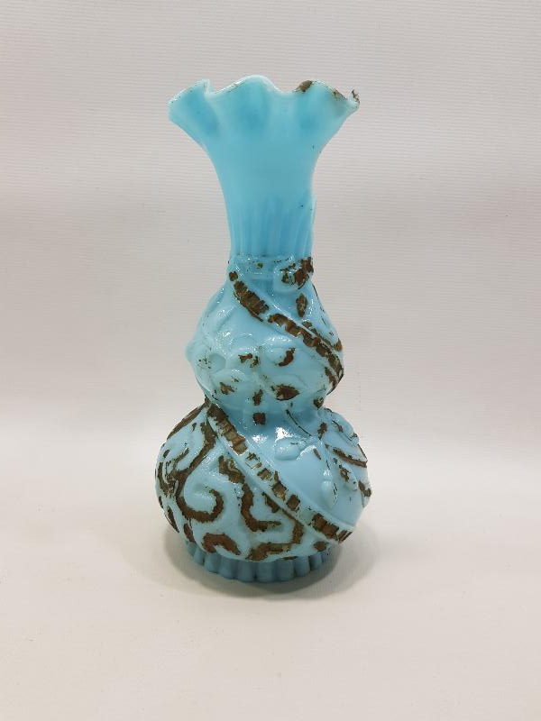 OSMANLICA YAZILI OPAL VAZO