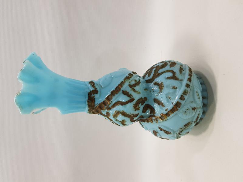 OSMANLICA YAZILI OPAL VAZO