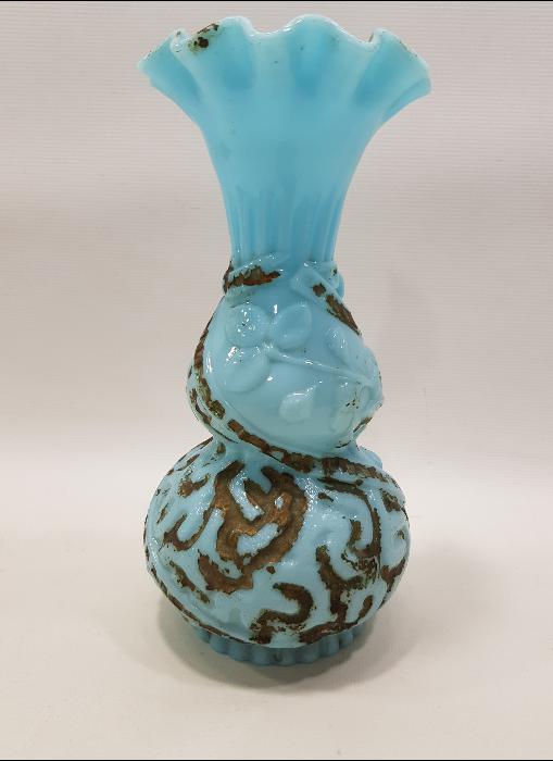 OSMANLICA YAZILI OPAL VAZO