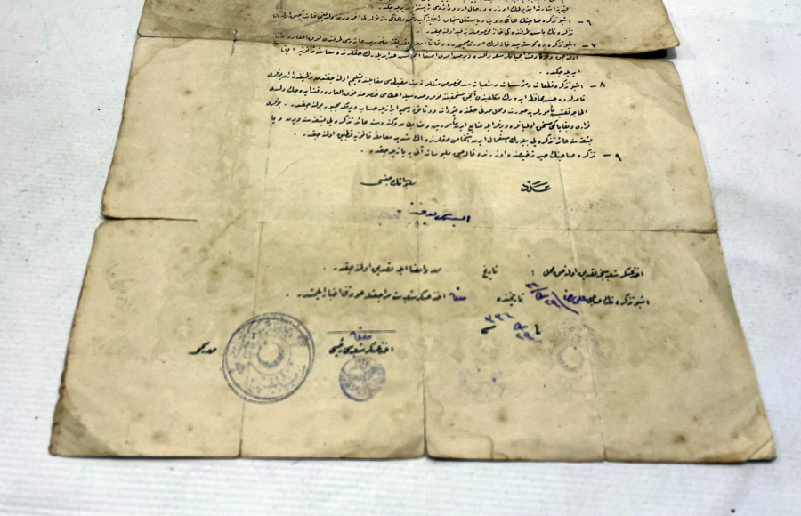 1. DÜNYA SAVAŞI DÖNEMİ ÇOK NADİR SEFERBERLİK KAĞIDI