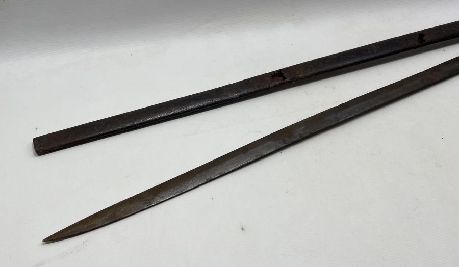 1. DÜNYA SAVAŞI DÖNEMİ NADİR BOYDA ÜZERİ ALLAH BİZİMLEDİR YAZILI TOPÇU SUBAY MEÇİ