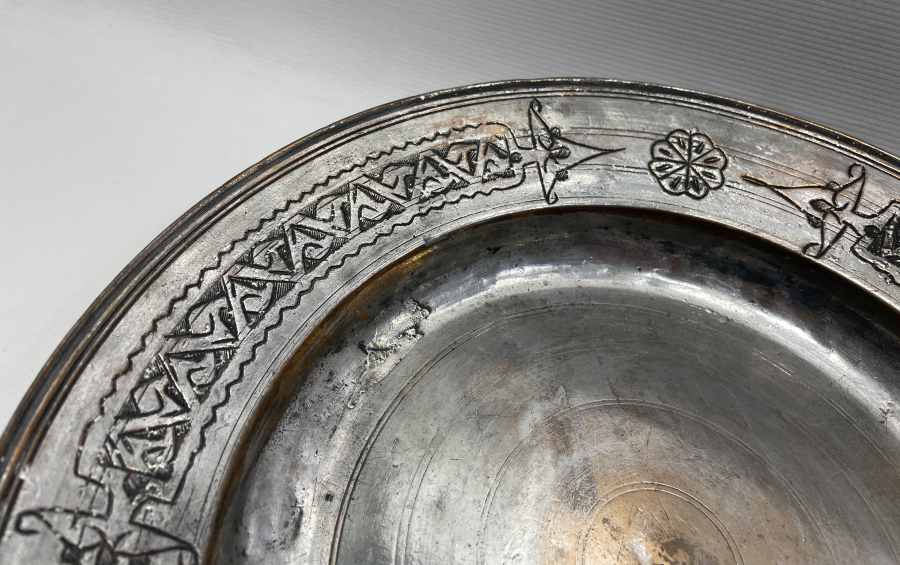 OSMANLI DÖNEMİ ARKASI YAZILI NADİR LALE DEVRİ KUZU LENGERİ