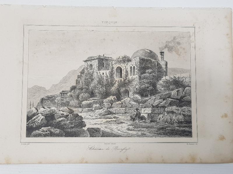 OSMANLI DÖNEMİ BURSA GRAVÜR