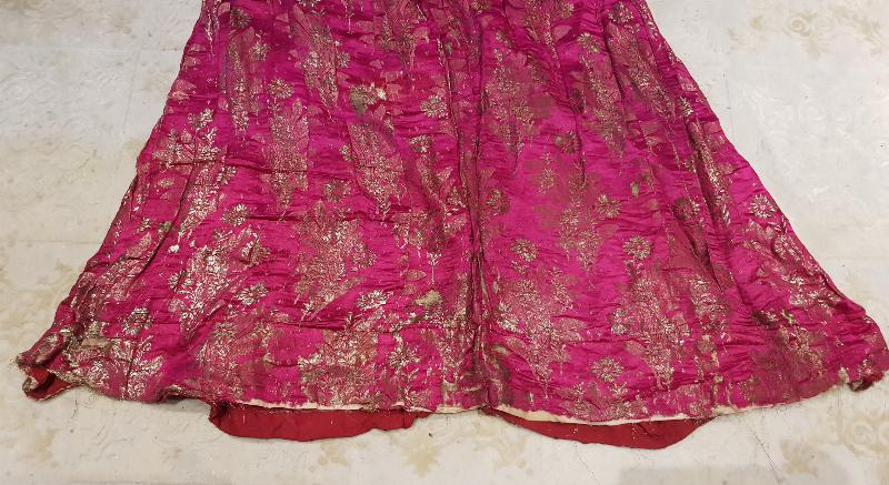 OSMANLI İPEK ELMASİYE ELBİSE 