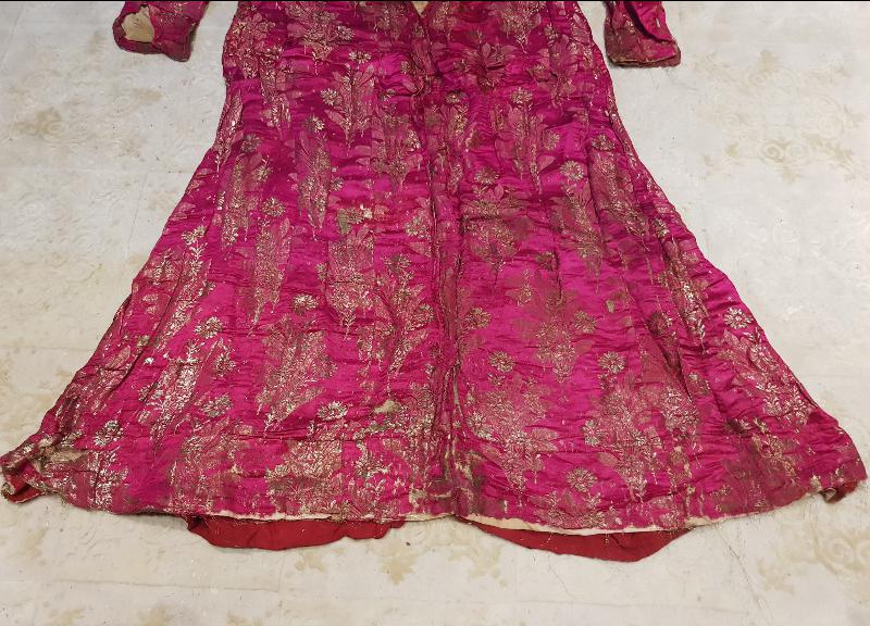 OSMANLI İPEK ELMASİYE ELBİSE 