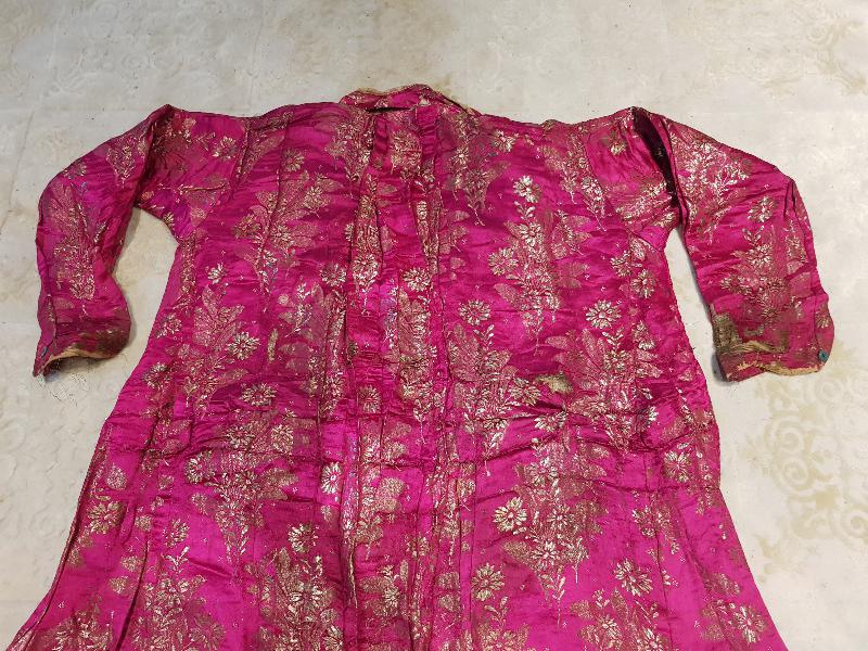 OSMANLI İPEK ELMASİYE ELBİSE 