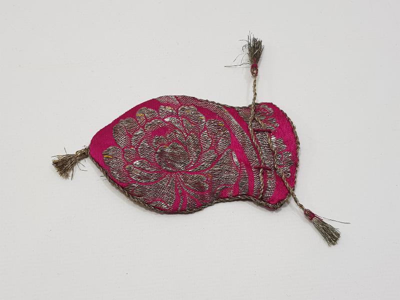 OSMANLI İPEK ELMASİYE PARA KESESİ