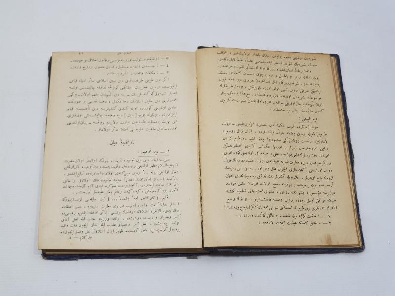 OSMANLICA KİTAP: İLMİ KELAM DERSLERİ 