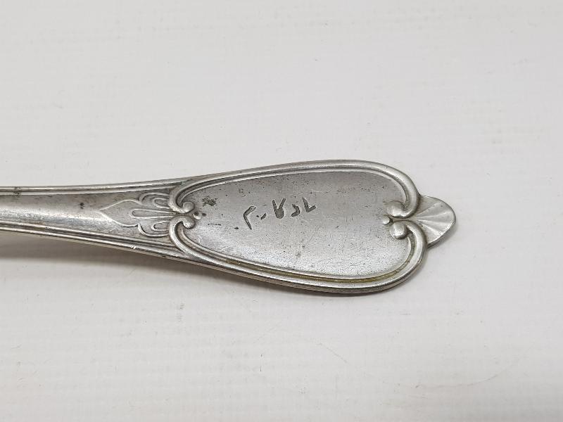 OSMANLICA YAZILI ALPAKA KAŞIK 