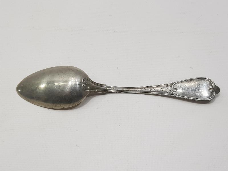 OSMANLICA YAZILI ALPAKA KAŞIK 