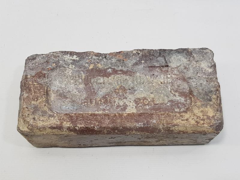 ÜZERİ OSMANLICA VE FRANSIZCA YAZILI ÇOK NADİR TUĞLA