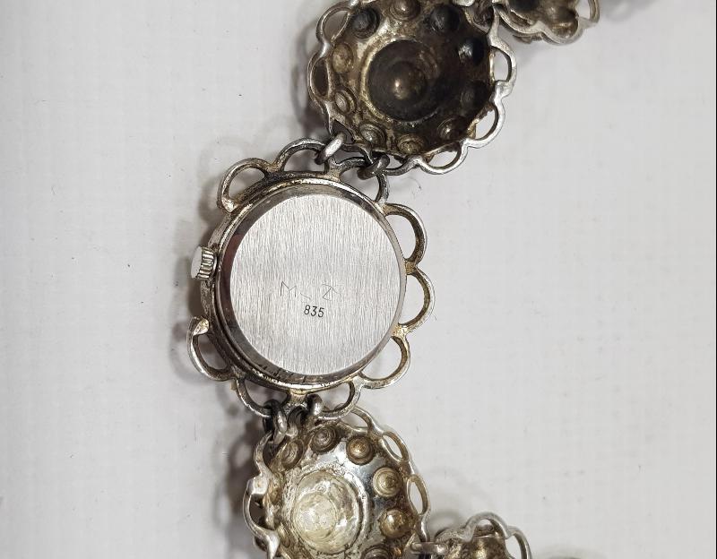 1930'LARDAN ORJİNAL CALVIN KLEIN GÜMÜŞ KOL SAATİ