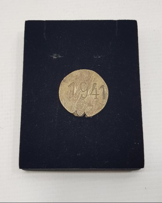 1941 TARİHLİ İZMİR SALHANE JETONU - NADİR