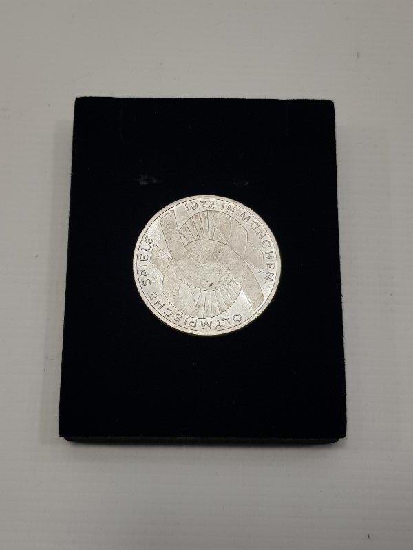 1972 BERLİN OLİMPİYATLARI HATIRA GÜMÜŞ 10 MARK