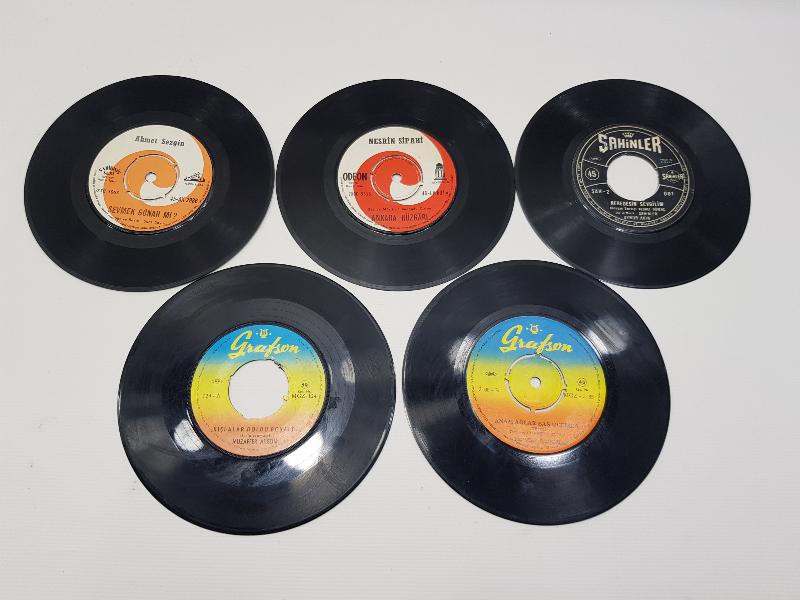 5 ADET 45'LİK PLAK