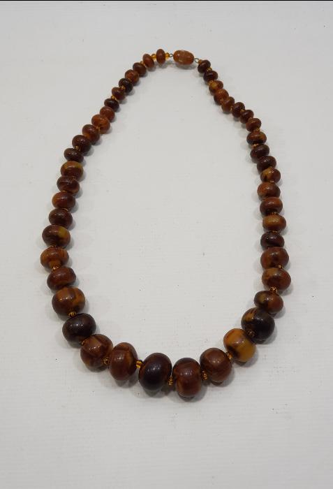 ANTİKA ÇEKOSLAVAK KATALİN KOLYE