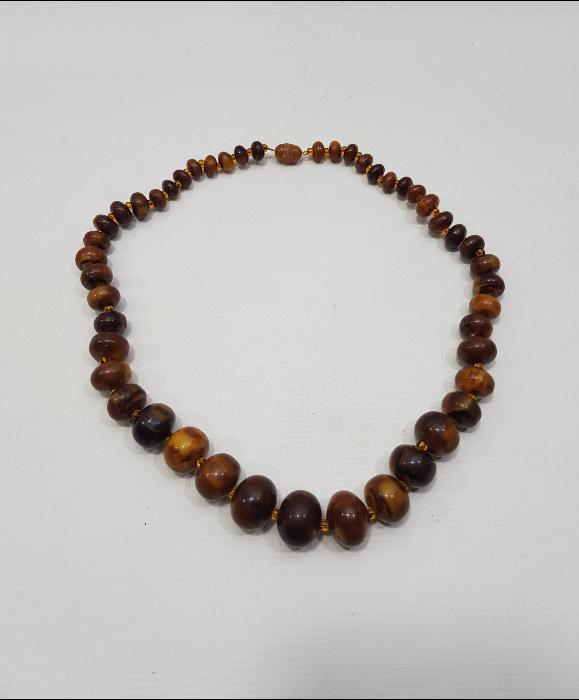 ANTİKA ÇEKOSLAVAK KATALİN KOLYE