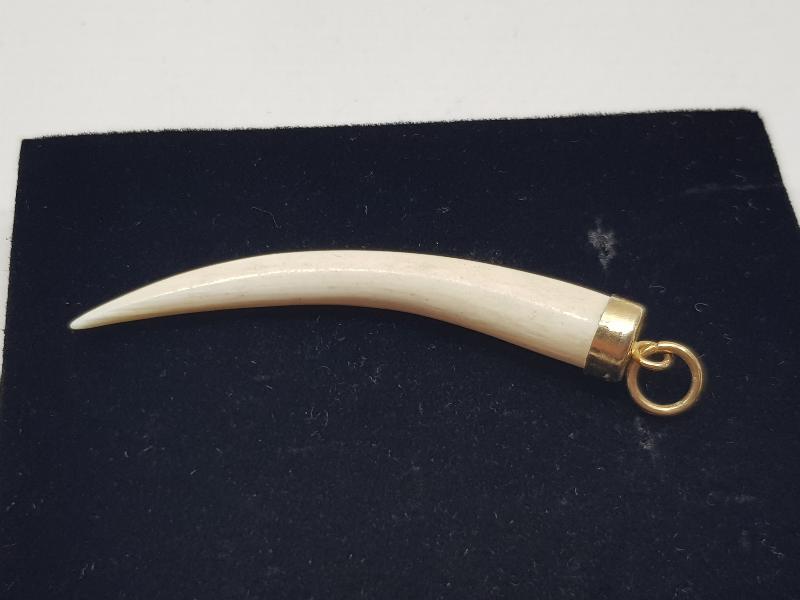 ANTİKA FİL DİŞİ KOLYE UCU