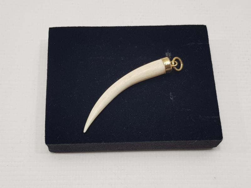 ANTİKA FİL DİŞİ KOLYE UCU