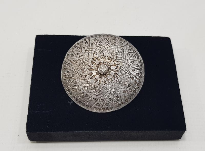 ANTİKA GÜMÜŞ BROŞ