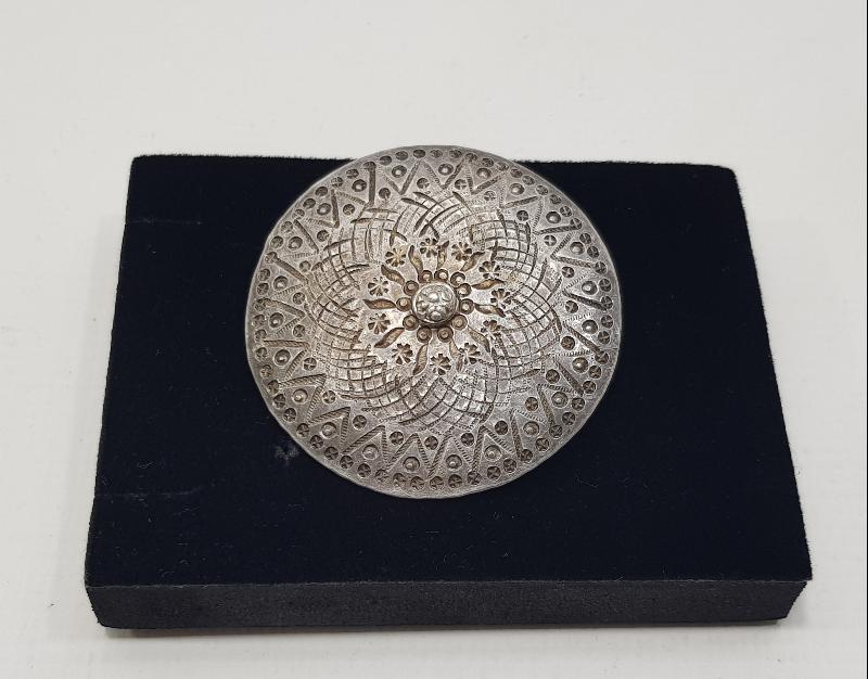 ANTİKA GÜMÜŞ BROŞ