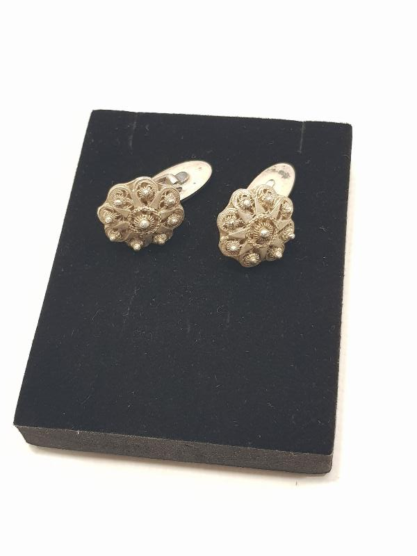 ANTİKA GÜMÜŞ KOL DÜĞMESİ