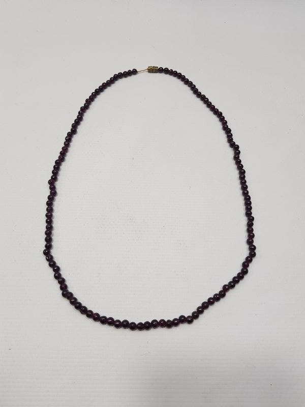 ANTİKA LAL TAŞI KOLYE 