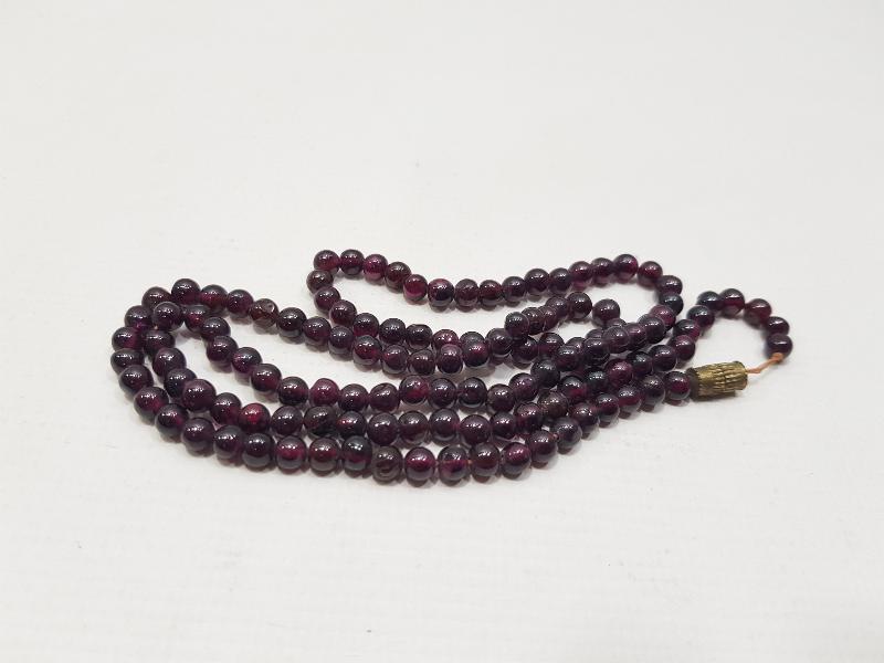 ANTİKA LAL TAŞI KOLYE 