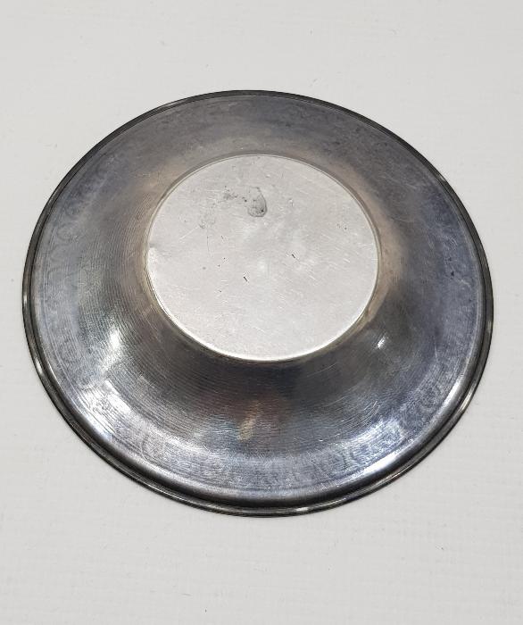 AZNAVUR İŞÇİLİKLİ ANTİKA GÜMÜŞ ÇAY TABAĞI