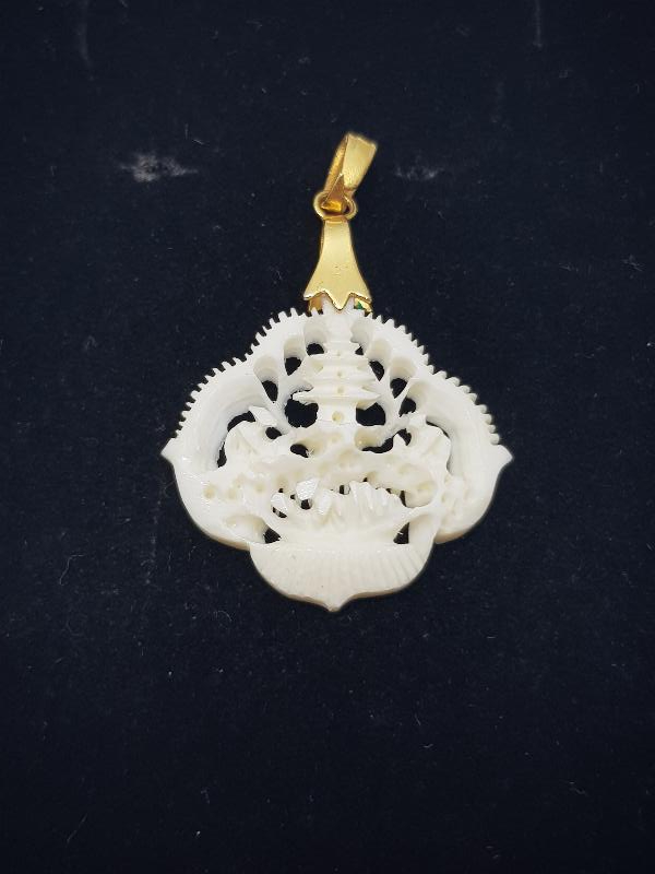 FİL DİŞİ KOLYE UCU 